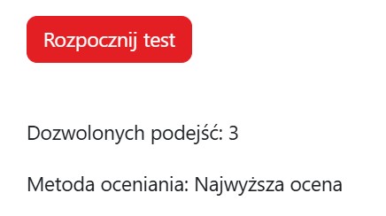 Rozpocznij test